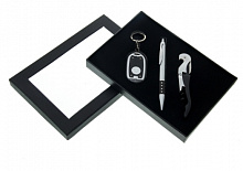 Набор подарочный 3в1: ручка, открывалка, брелок-фонарик (арт.8649689)